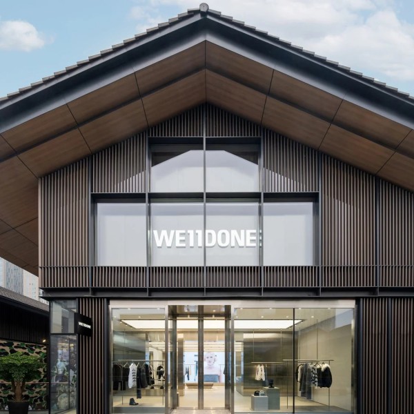 WE11DONE成都远洋太古里官方零售店正式开业