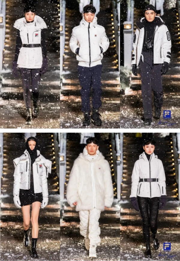 FILA高级运动羽绒系列发布 五方联名大秀续写雪上传奇