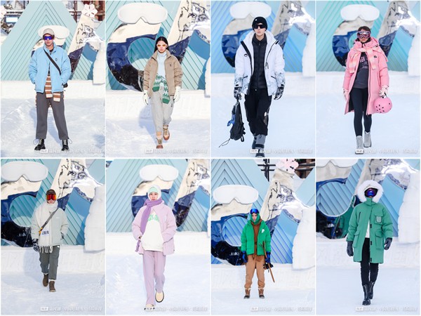 联合抖音中国好羽绒,森马长白山大秀传递冬日舒服时尚