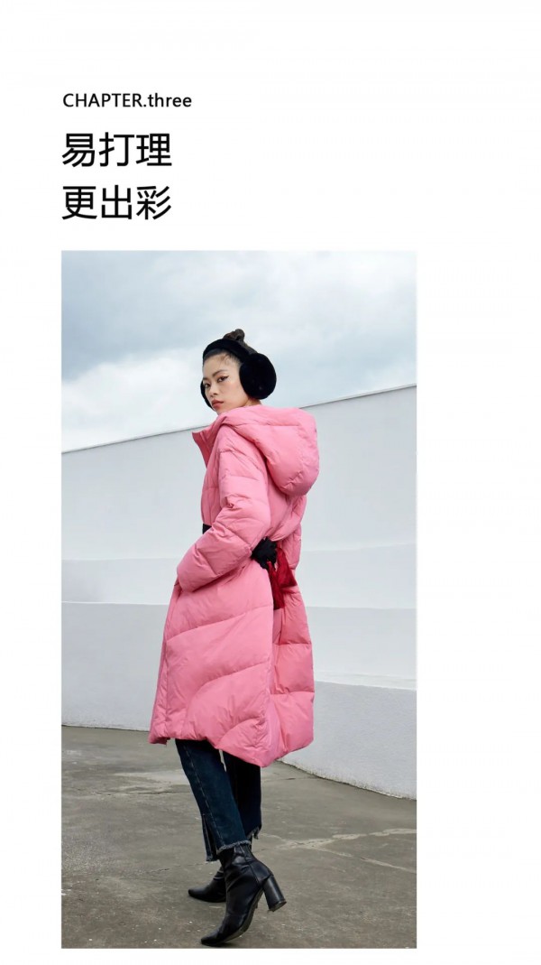 氏伽 | 粉色羽绒,轻暖百搭!