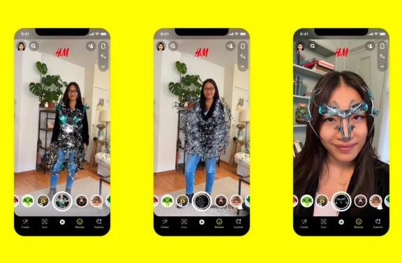 H&M 通过 AR 将可穿戴服装引入应用程序
