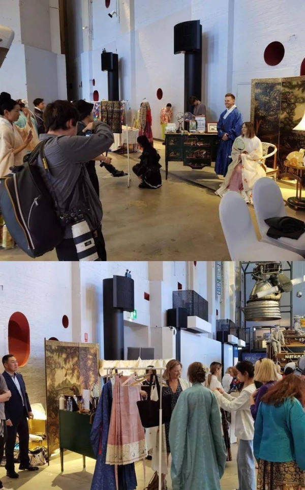 中国汉服精彩亮相澳大利亚多元文化服饰节