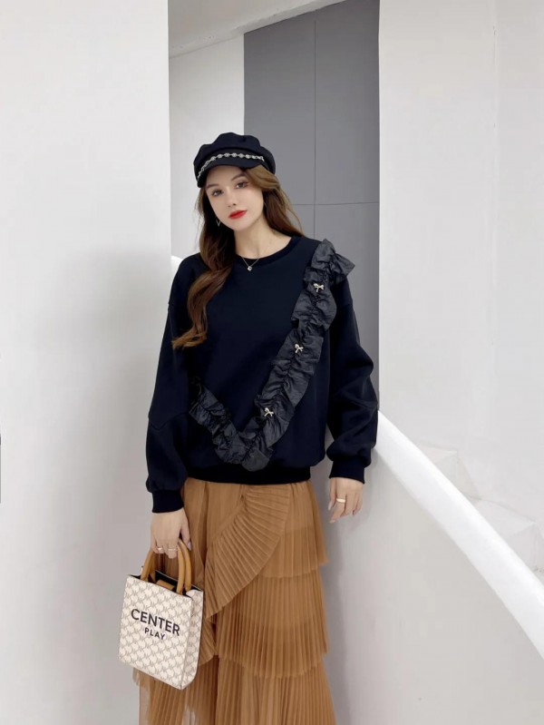 减龄温柔风穿什么样的风格更好 百搭卫衣值得选择