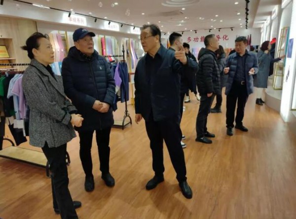 中国纺织建设规划院,山东省纺织服装行业协会联合调研即墨纺织服装产业发展情况
