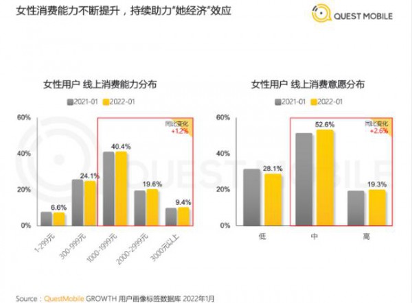 “她经济”升温,女性线上消费,商业价值持续崛起