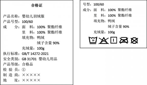 羽绒行业新规| 新标准实施在即,羽绒服使用说明该如何正确标注?