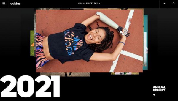 阿迪达斯2021年销售额212.3亿欧元,​大中华区增长3%