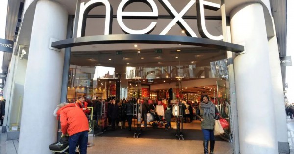 英国时尚零售商Next去年收入大涨34%