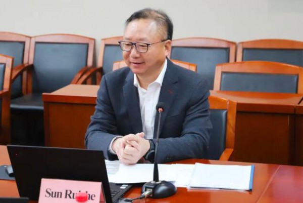 国际纺联董事会视频会议举行,重点研讨智库建设等问题