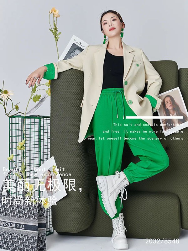 一衣多穿:绿色卫裤穿出三种风格!绿色单品怎么搭配?绿色搭配技巧