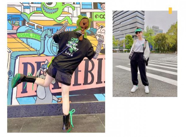 LEDIN乐町首推 绿“马”T恤