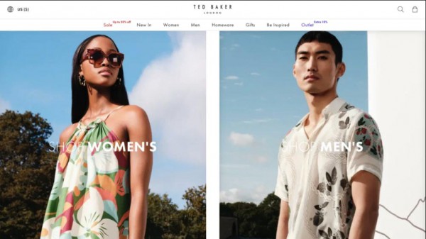 英国时尚品牌 Ted Baker 已经正式挂牌出售