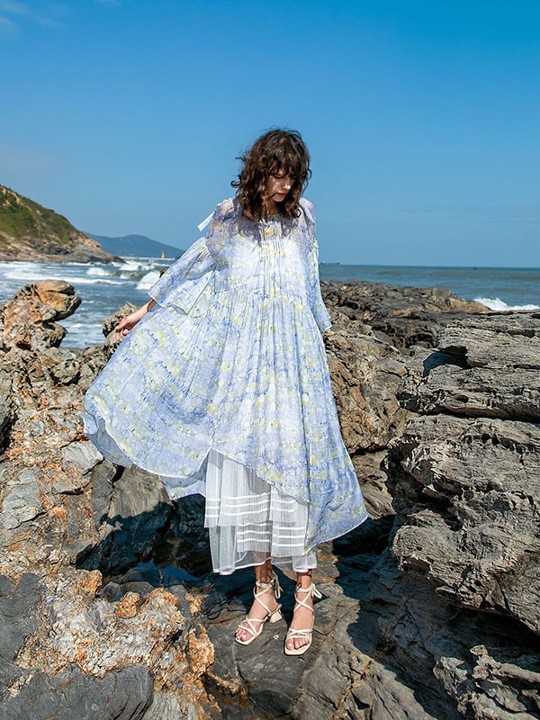 夏季高级连衣裙穿搭 出游这么穿稳站C位