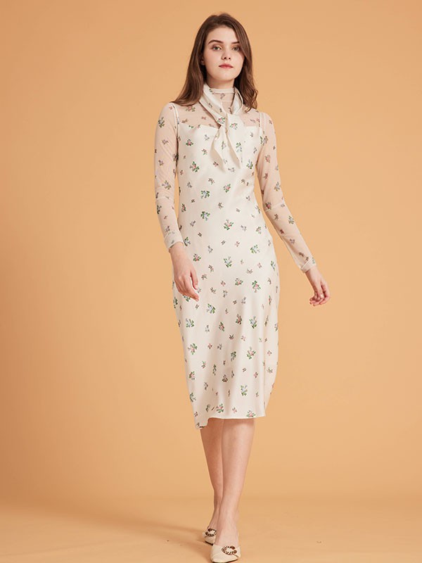 2022年的碎花连衣裙怎么穿才好看 怎么穿才能不显老气