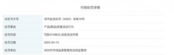 童装事件|沃尔玛销售劣质童装被罚款4.75万元