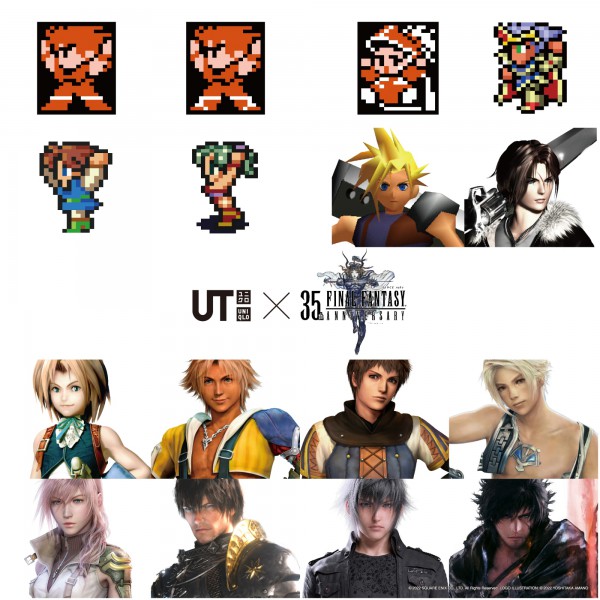 UNIQLO x《最终幻想》联名T 恤系列即将发售,还有限量扑克牌抢完即止!