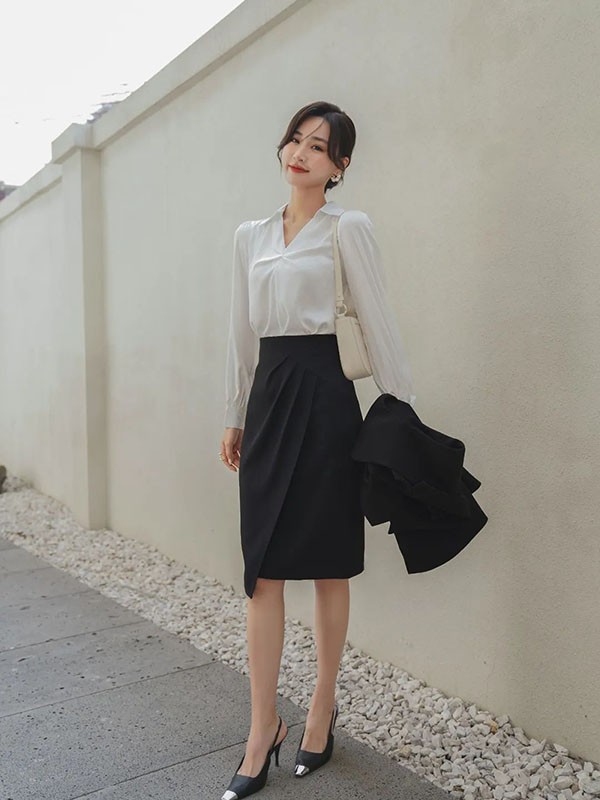 精致女装穿搭 包臀裙和西装裤怎么穿出独特气质