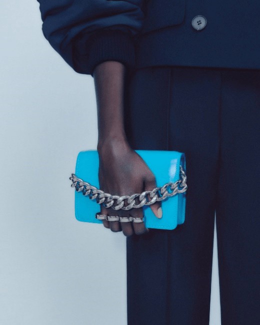 亚历山大麦昆2022春夏女装系列 The Four Ring链条迷你手袋