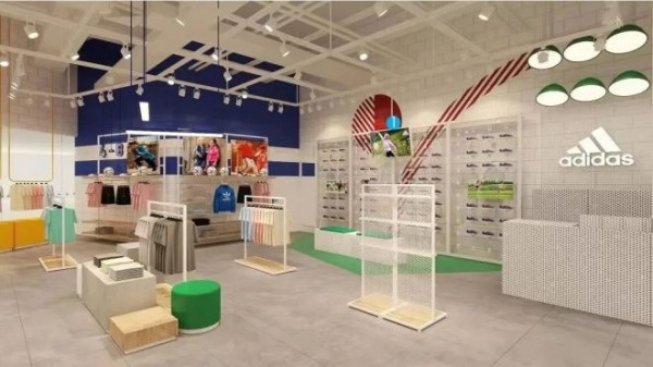 Adidas Kids全新形象店全国首店落地成都IFS
