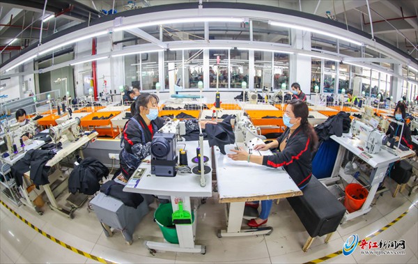 逆风之下,晋江服装龙头企业在复工复产道路上全速奔跑