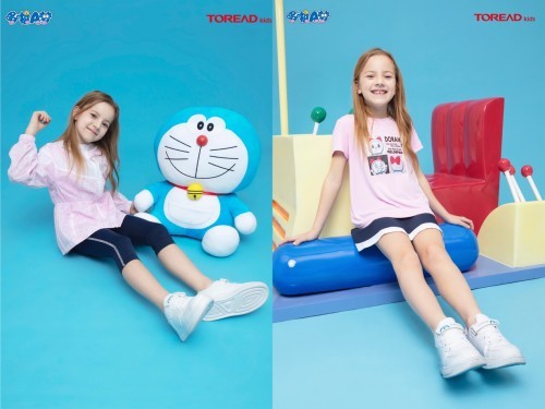 探路者携手哆啦A梦推出联名系列,感受户外科技改变生活