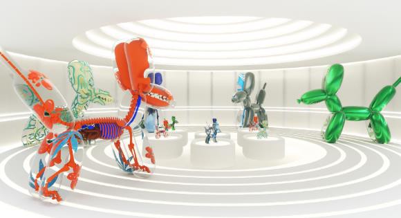 从GXG虚拟空间的假期来信,看数字艺术驱动下的营销升级