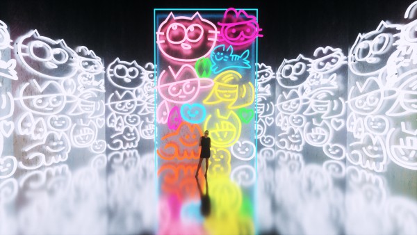 从GXG虚拟空间的假期来信,看数字艺术驱动下的营销升级