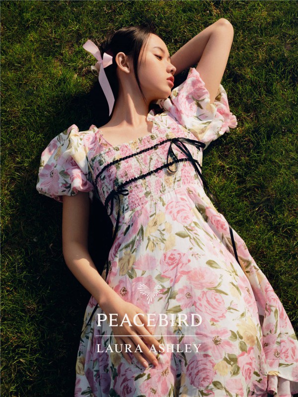 2022夏季LAURA ASHLEY × PEACEBIRD 合作系列 !生而浪漫,绽放为你!