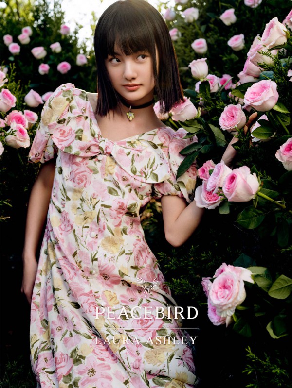 2022夏季LAURA ASHLEY × PEACEBIRD 合作系列 !生而浪漫,绽放为你!