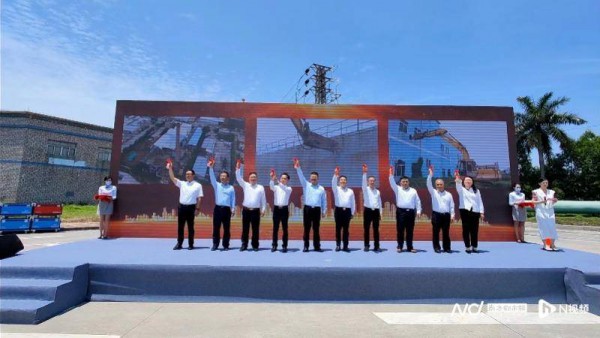 沙仔工业园首批拆除项目集中动工 涉及印染企业