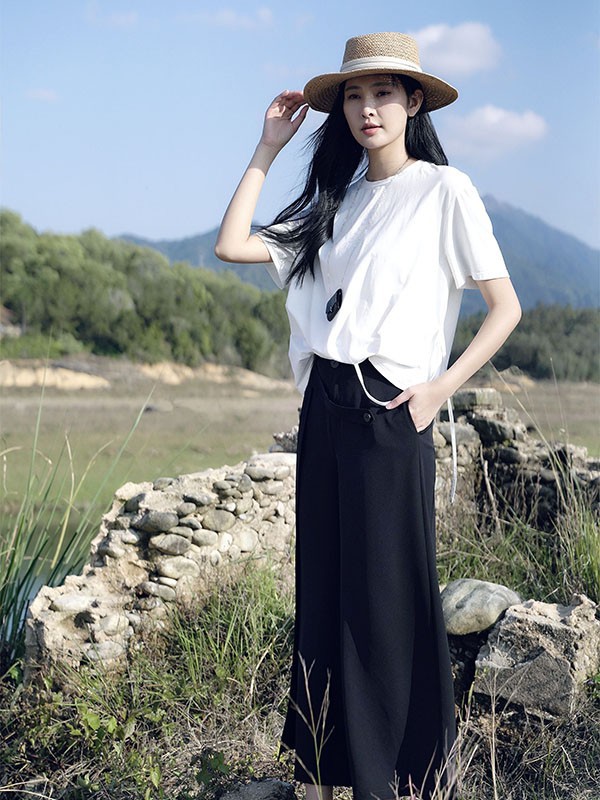 小清新如何打造?夏季文艺简约棉麻套装