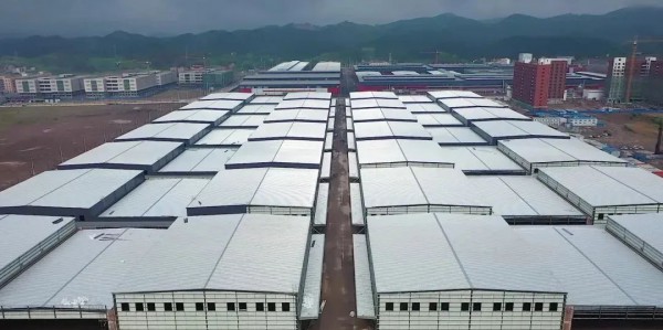 泰森新纺织正式试投产,正式运行后产能可达到120吨/天!