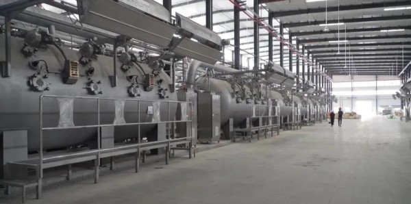 广西梧州市重点项目泰森新纺织产业试投产倒计时!自动化生产,提升生产效率