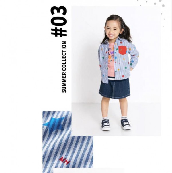 MIKIHOUSE| “衬衫和牛仔裤”,可盐可甜!