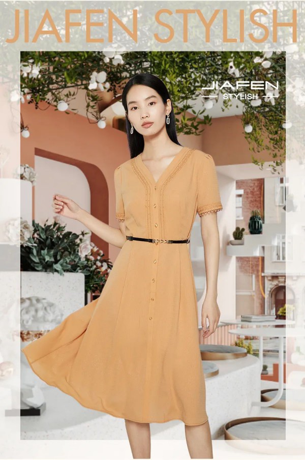 JIAFEN STYLISH佳纷时尚丨橙色系穿搭 带你演绎橘子味夏天