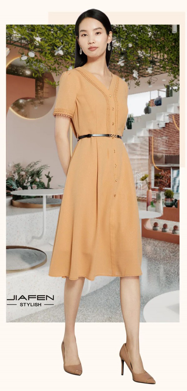 JIAFEN STYLISH佳纷时尚丨橙色系穿搭 带你演绎橘子味夏天