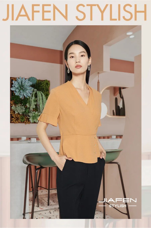 JIAFEN STYLISH佳纷时尚丨橙色系穿搭 带你演绎橘子味夏天