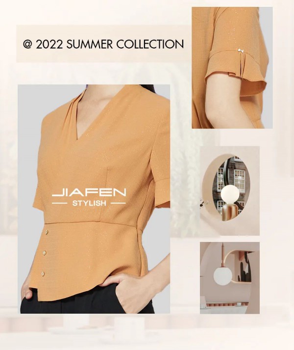 JIAFEN STYLISH佳纷时尚丨橙色系穿搭 带你演绎橘子味夏天