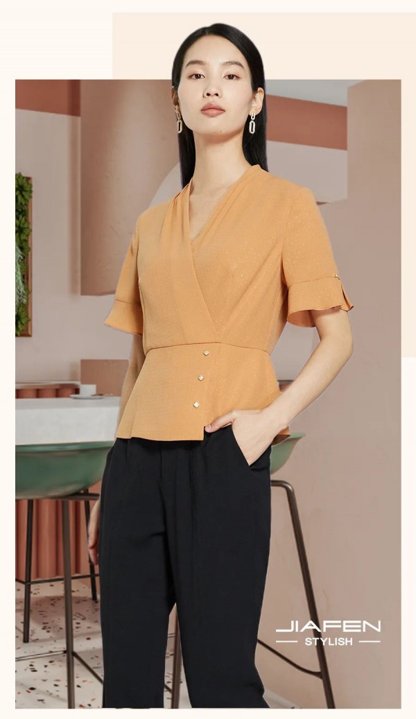 JIAFEN STYLISH佳纷时尚丨橙色系穿搭 带你演绎橘子味夏天