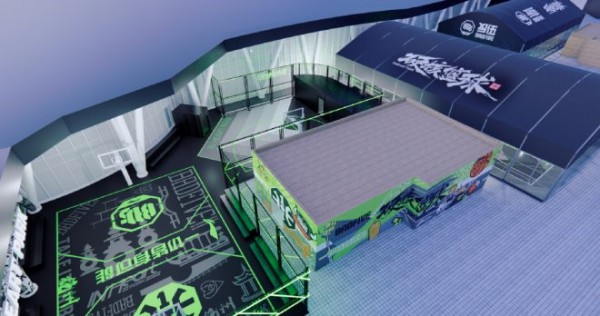 李宁×硬核篮球公园全国首店落地杭州城西银泰城