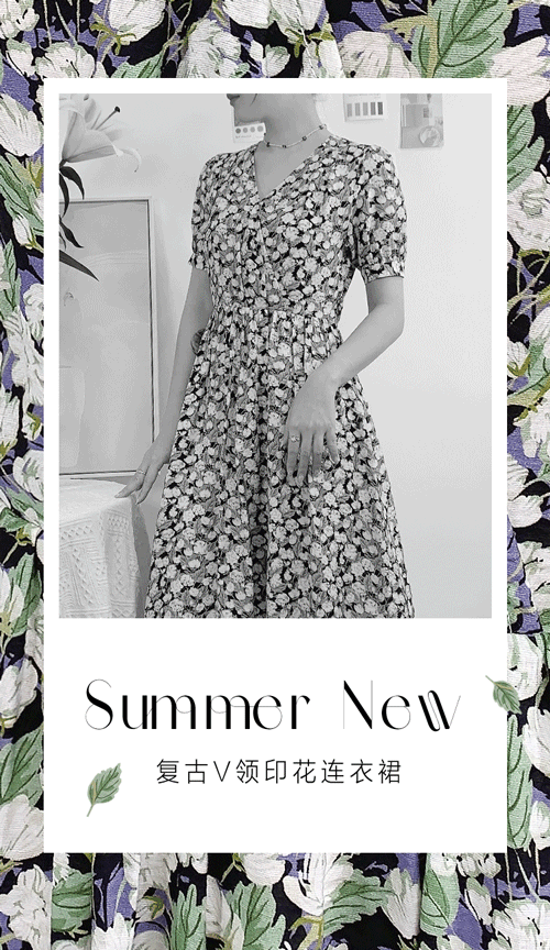 施舜女装OBSESSION新品|独享夏日微风中的清新印花