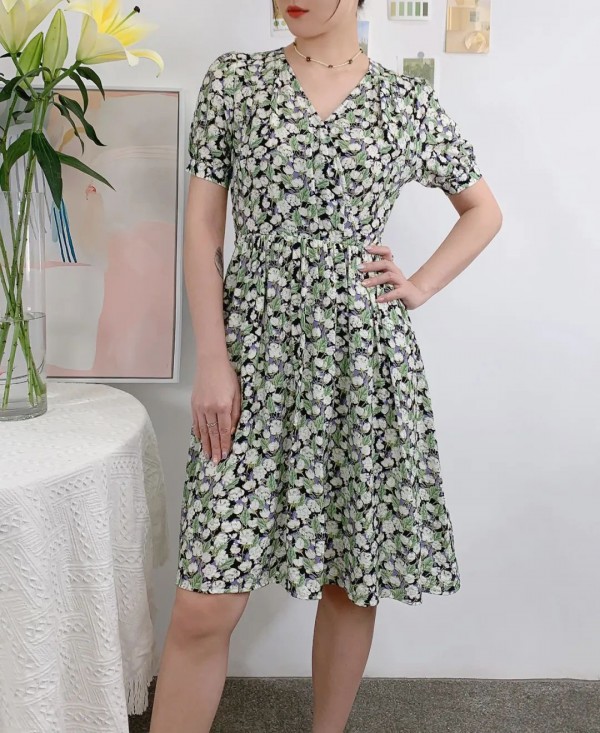 施舜女装OBSESSION新品|独享夏日微风中的清新印花