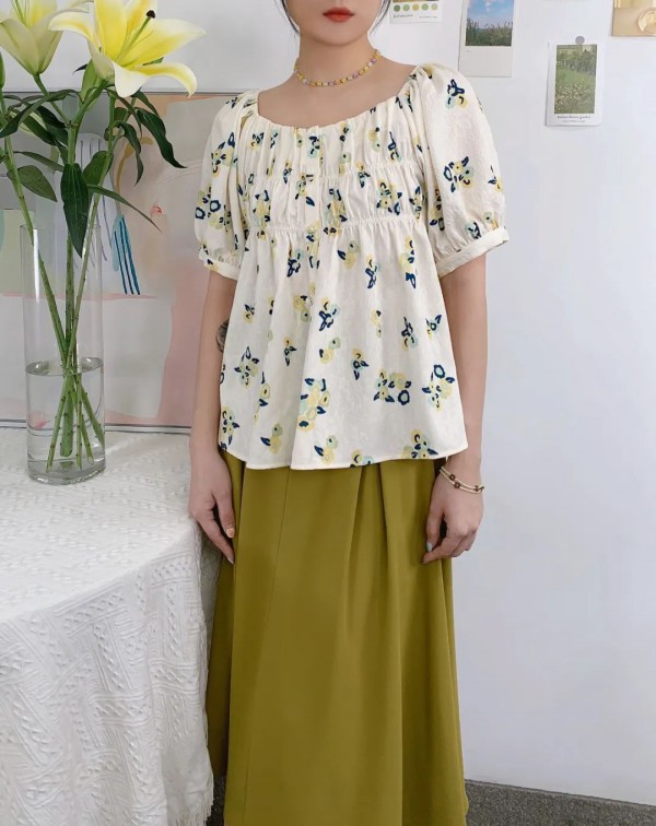 施舜女装OBSESSION新品|独享夏日微风中的清新印花