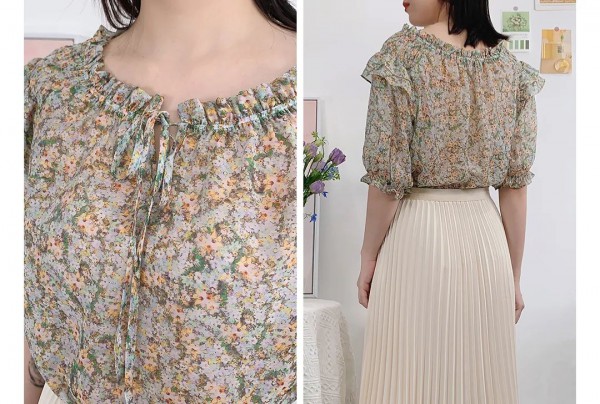 施舜女装OBSESSION新品|独享夏日微风中的清新印花