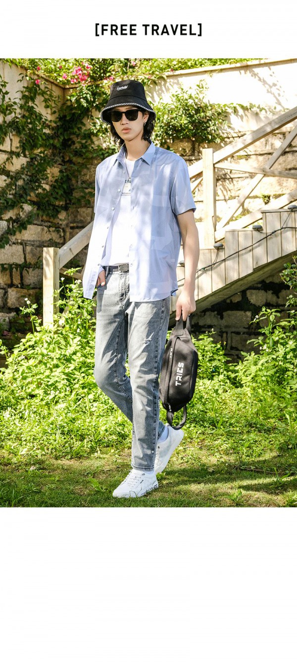 才子男装 | 男生假日穿搭,让自由启程