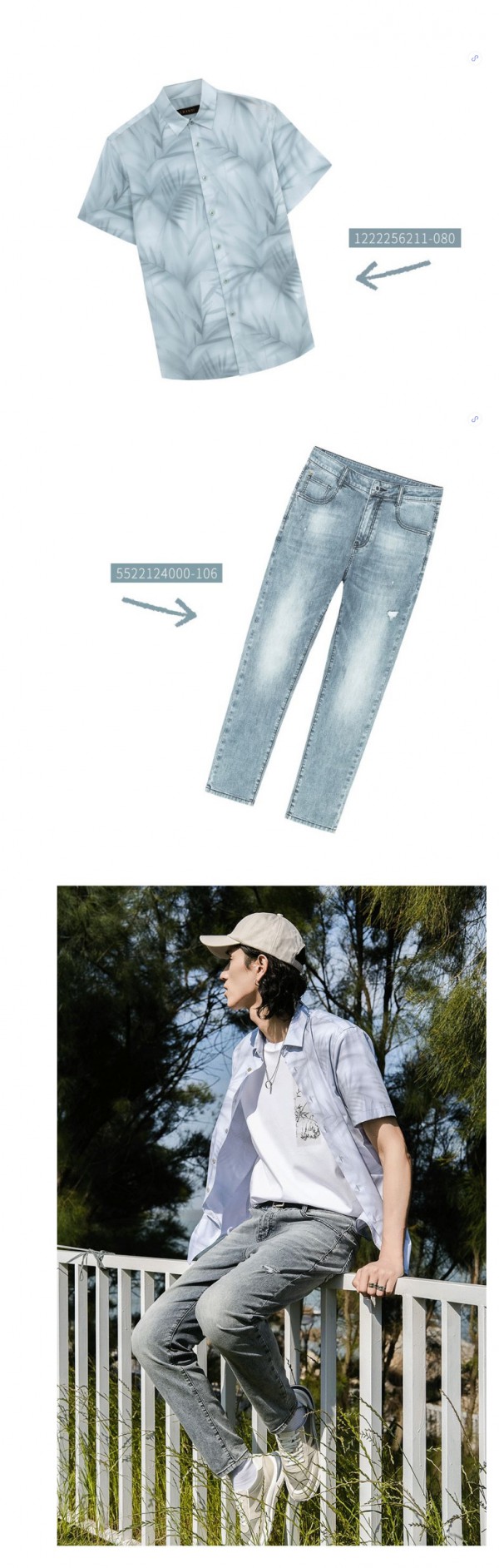 才子男装 | 男生假日穿搭,让自由启程