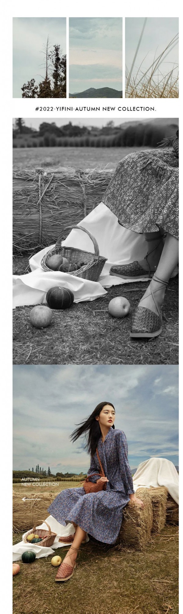 风起秋实美 | YIFINI 易菲 2022秋季大片