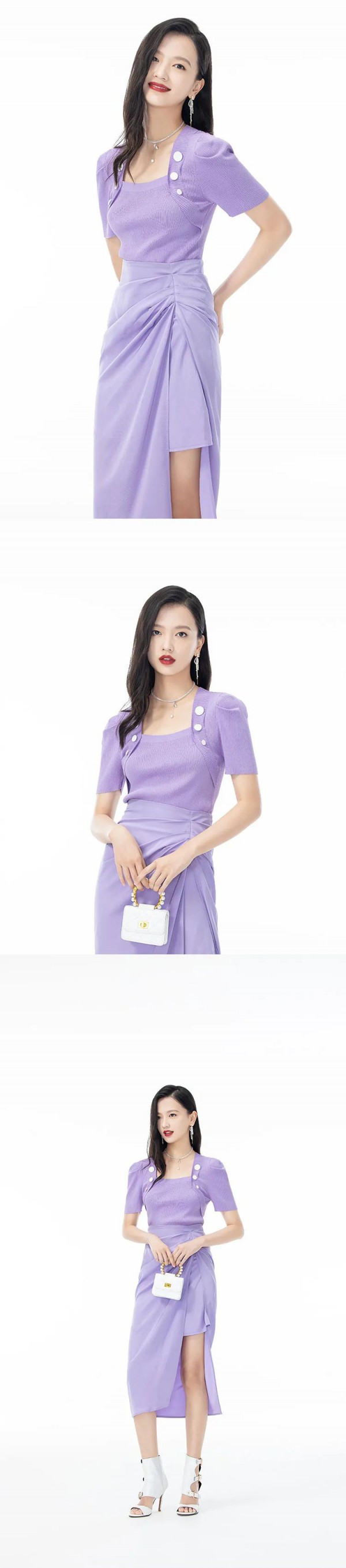 依妙 | 自带初秋仙气的“紫霞仙子”