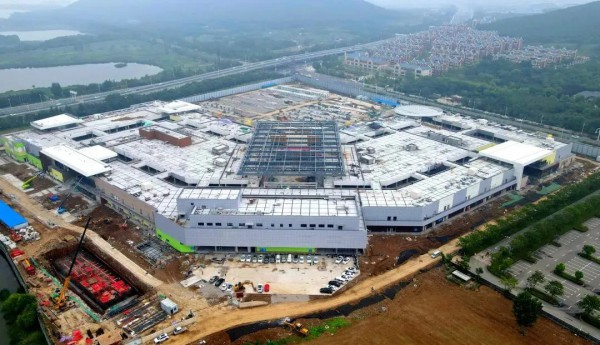 徐州杉杉奥特莱斯建设工作即将进入收尾阶段