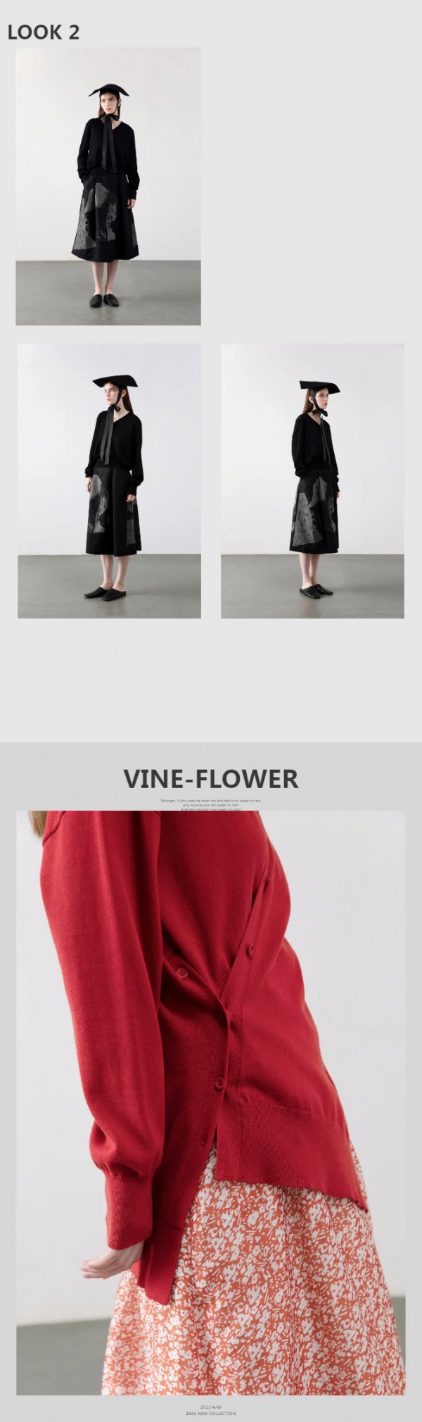 ZAIN 形上 |  美承在久 2022 Autumn 01系列上新